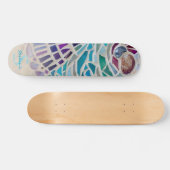 Personalisiertes Mosaik Skateboard (Horizontal)
