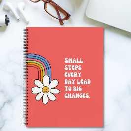 Personalisiertes Motivation Zitat-Notebook Notizblock