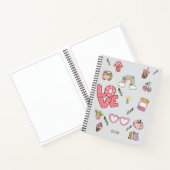 Personalisiertes Motivierend FrauenNotebook Notizblock (Innenseite)