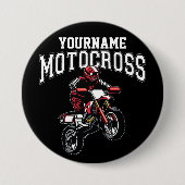 Personalisiertes Motocross Dirt Bike Racing Button (Vorderseite)