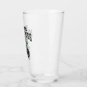 Personalisiertes Motocross Dirt Bike Racing Glas (Links)
