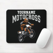 Personalisiertes Motocross Dirt Bike Racing Mousepad (Mit Mouse)