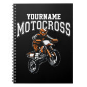 Personalisiertes Motocross Dirt Bike Racing Notizblock (Vorderseite)