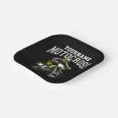 Personalisiertes Motocross Dirt Bike Racing Pappteller (Gewinkelt)