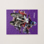 Personalisiertes Motocross Puzzle (Horizontal)