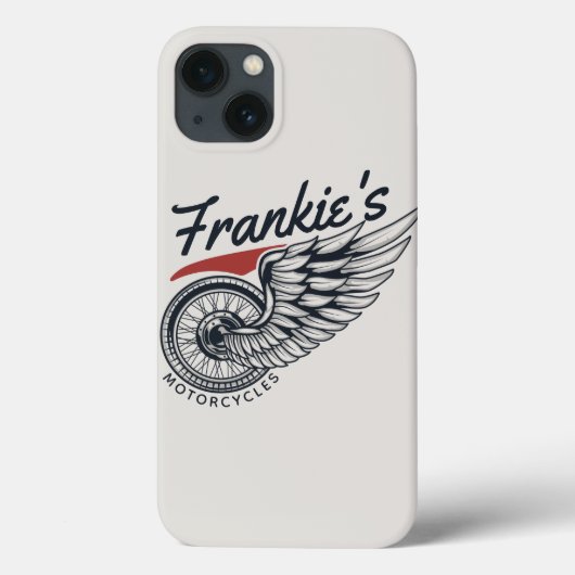Personalisiertes Motorrad-Fliegerradgeschäft Case-Mate iPhone Hülle (Rückseite)