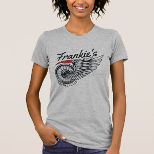 Personalisiertes Motorrad-Fliegerradgeschäft  T-Shirt
