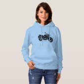 Personalisiertes Motorrad Hoodie (Vorne ganz)