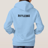 Personalisiertes Motorrad Hoodie (Rückseite)