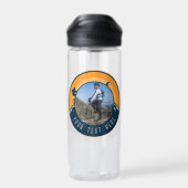 Personalisiertes Mountainbike Fahrrad Trinkflasche (Rückseite)
