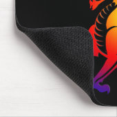 Personalisiertes Mousepad für Stammfarbdrache (Ecke)