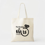 personalisiertes Mrs-Skript Tragetasche (Vorne)