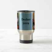 PERSONALISIERTES MUG MIT 2 BILDERN REISEBECHER (Mittel)