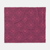 Personalisiertes Mulberry-Muster Fleecedecke (Vorderseite (Horizontal))