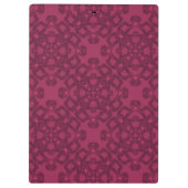 Personalisiertes Mulberry-Muster Klemmbrett (Rückseite)