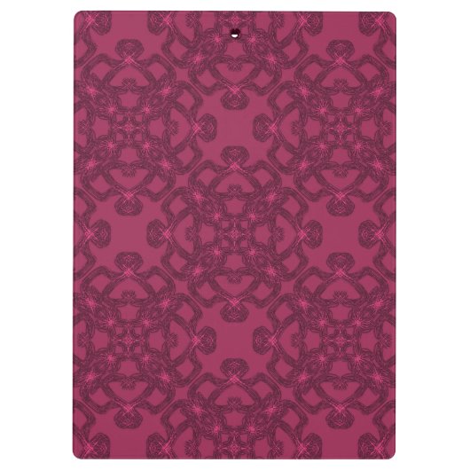 Personalisiertes Mulberry-Muster Klemmbrett (Rückseite)