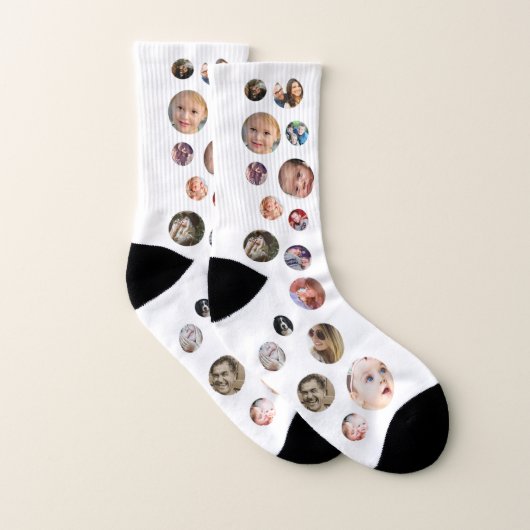 Personalisiertes Multiprint-Foto Socken (Paar)