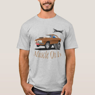 Personalisiertes Muscle Car Chevelle 454 T-Shirt