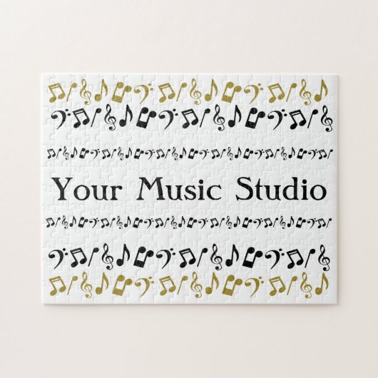 Personalisiertes Musik-Puzzlespiel Puzzle (Horizontal)