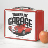 Personalisiertes Muskelwagen 1967 Garage Metall Brotdose (Beispiel)