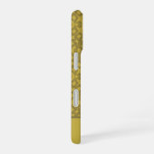 Personalisiertes Mustard Yellow Pattern iPhone 16 Hülle (Rechte Seite)