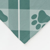 Personalisiertes Muster Druckmuster Dog-Deckeln Fleecedecke (Ecke)