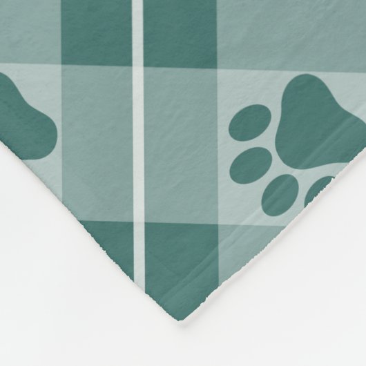 Personalisiertes Muster Druckmuster Dog-Deckeln Fleecedecke (Ecke)