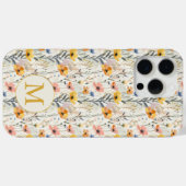 Personalisiertes Muster für Gouache Meadow Blume Case-Mate iPhone Hülle (Rückseite (Horizontal))