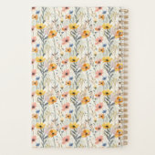 Personalisiertes Muster für Gouache Meadow Blume Planer (Rückseite)