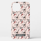Personalisiertes Muster für Haarstühle Case-Mate iPhone Hülle (Rückseite)