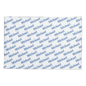 Personalisiertes Muster Kissenbezug (Rückseite)