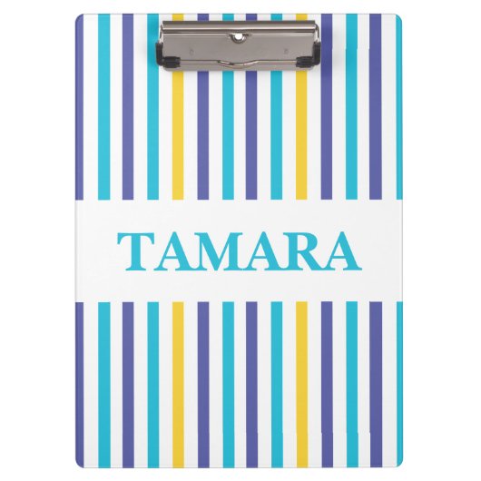 Personalisiertes Muster Klemmbrett (Vorderseite)