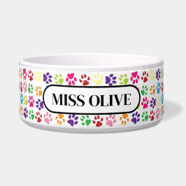 Personalisiertes Muster Napf