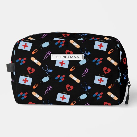 Personalisiertes Muster von RN-Krankenpflegern der Waschbeutel (Vorderseite)