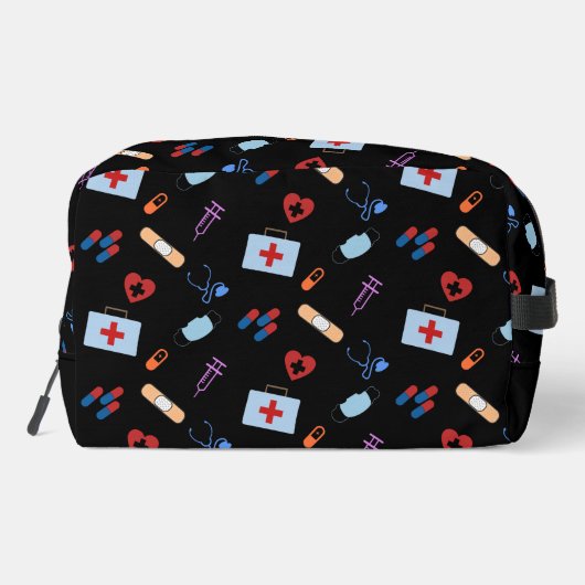 Personalisiertes Muster von RN-Krankenpflegern der Waschbeutel (Rückseite)