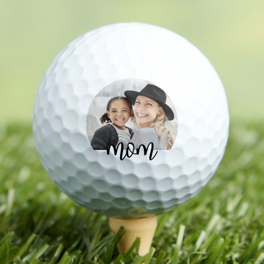 Personalisiertes Mutter-Foto Golfball