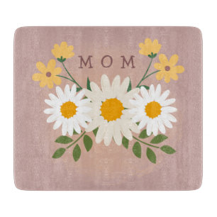 Personalisiertes Mutter-Glas-Schneidbrett zum Mutt Schneidebrett