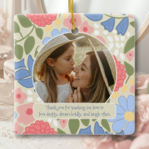 Personalisiertes Mutter-Tochter-Andenken-Ornament