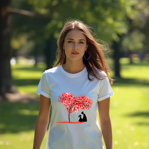 Personalisiertes Mutter & Tochter Liebes T-Shirt