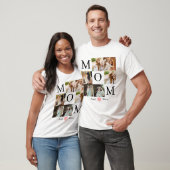 personalisiertes Mutterbild Mutterschaftstagsgesch T-Shirt (Unisex)