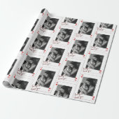 Personalisiertes Muttertags-Foto Geschenkpapier (Ungerollt)