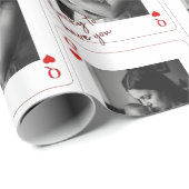 Personalisiertes Muttertags-Foto Geschenkpapier (Rolleneckpunkt)