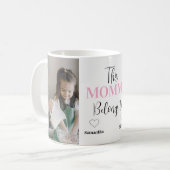 Personalisiertes Muttertagsgeschenk | Benutzerdefi Kaffeetasse (Vorderseite Links)