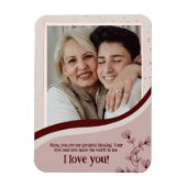 Personalisiertes Muttertagsgeschenk Benutzerdefini Magnet (Vertikal)