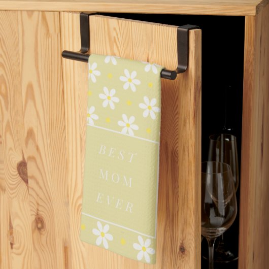 Personalisiertes Muttertagsgeschenk Maßgeschneider Geschirrtuch (Drittel gefaltet)
