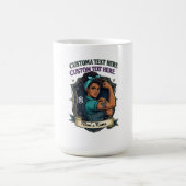 Personalisiertes Muttertagsgeschenk – Süße Familie Kaffeetasse (Mittel)