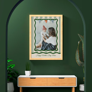 Personalisiertes Muttertagsgeschenk Trendy Ästheti Poster