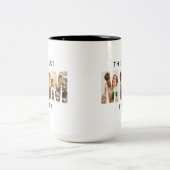 Personalisiertes Muttertagsgeschenk Zweifarbige Tasse (Mittel)