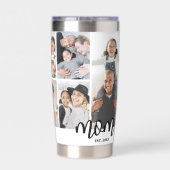 Personalisiertes Mutti-Foto Mutter Thermobecher (Rückseite)