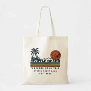 Personalisiertes Myrtle Beach-Wochenende-Junggesel Tragetasche